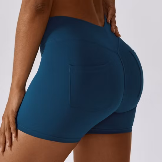 2023new Wholesale Hot Women Scrunch Butt Back V-Cut High Waisted Tummy Control Yoga Leggings Sports Fitness Gym Workout Leggings